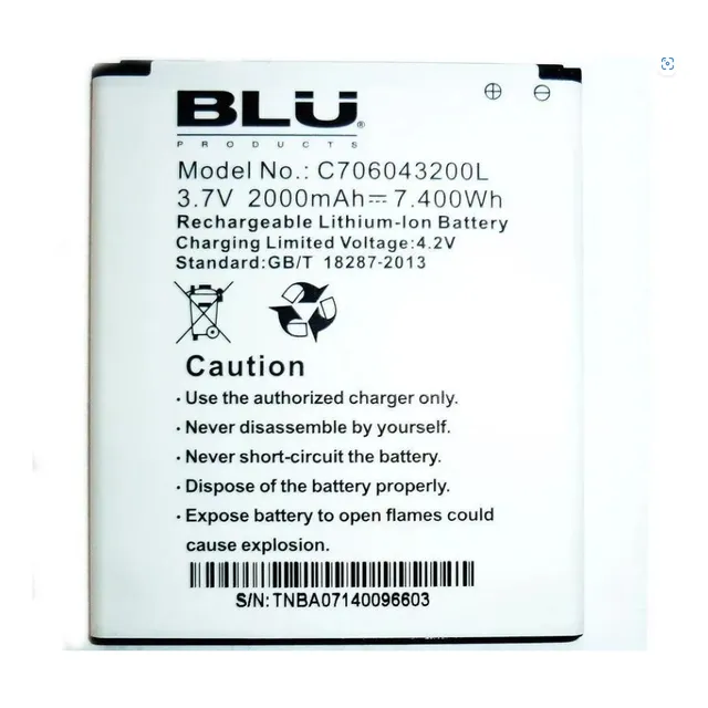 Pila Bateria Blu C70604320l Studio 5.0 Hd D532 D534 E/g