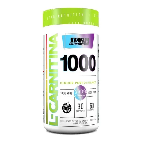 Carnitina Star Nutrition X 60 Capsulas - Quemador De Grasas
