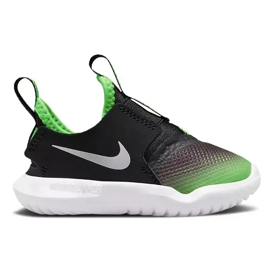 Nike Flex Runner Black Green Strike