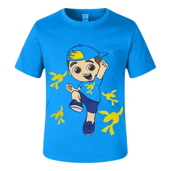 Camiseta Camisa Infantil Lucas Neto Gi 100% Algodão