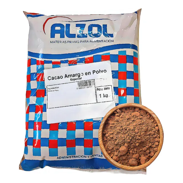 Cacao Amargo En Polvo Alzol Especial Nº1 X1 Kg