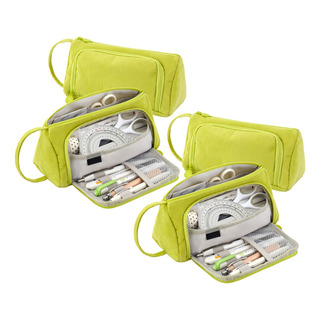 Y Estuche Para Lápices De Gran Capacidad De Color Sólido, 2 Y Estuche Para Lápices De Gran Capacidad De Color Sólido, 2