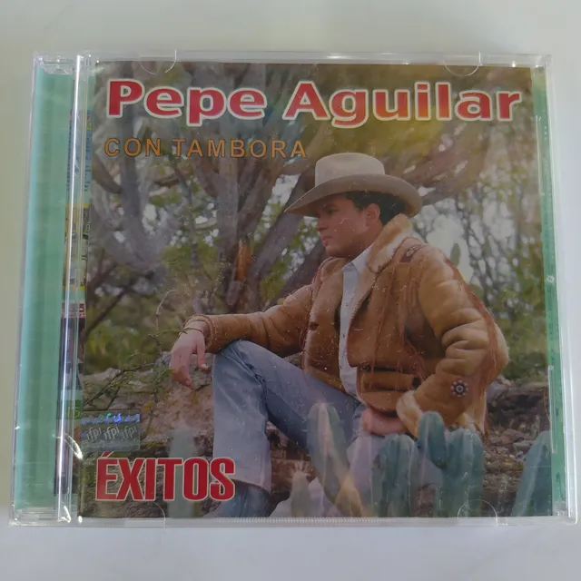 Pepe Aguilar Con Tambora Exitos / Cd Nuevo Sellado 