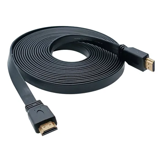 Cable Hdmi Plano 5 Metros Hd 1080p 3d Ps3 4k Tv Bluray 1.4v