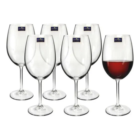 Kit 12 Taças Bordeaux 580 Ml Bohemia