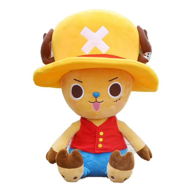 One Piece Yellow Hat Tony Chopper Peluche Muñeca Regalo 30cm