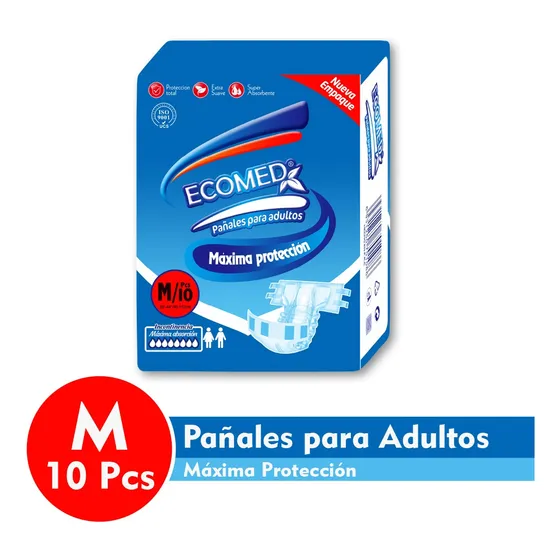 Pañales Para Adultos Incontinencia Talla M. Bulto X 40 Unds