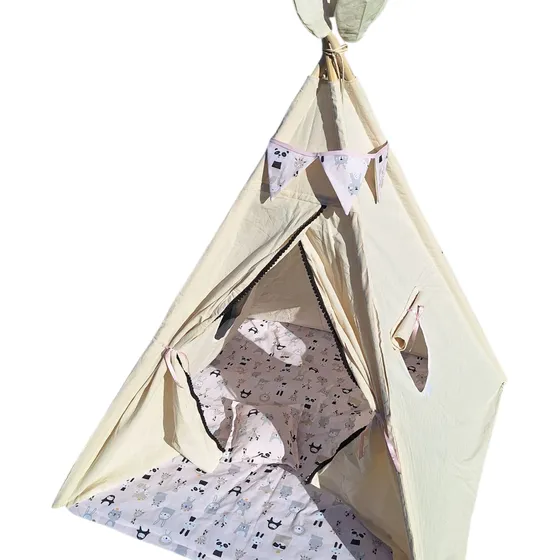 Tipi 1,2 Tepee Carpa India Carpita Infantil Casita Azul!!!