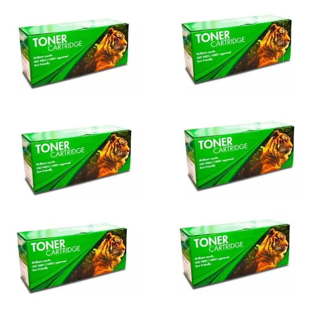 6 Toner Generico Marca Tigre 83a Cf283a M201dw M125a M127fn 