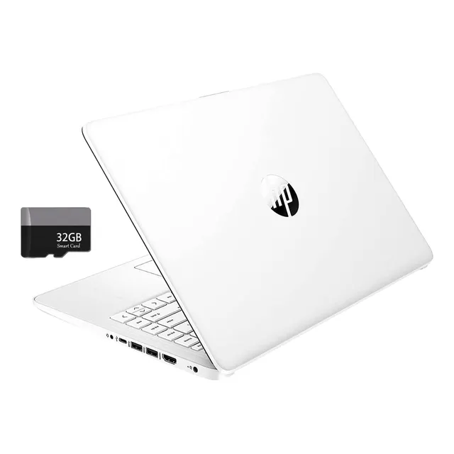 Laptop Hp Stream 14'' Intel N4120 4gb 64gb -blanco