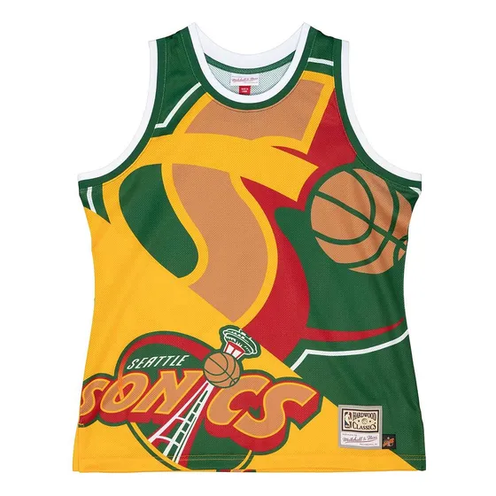Polera Tank Top Mitchell And Ness Hc Seattle Supersonics