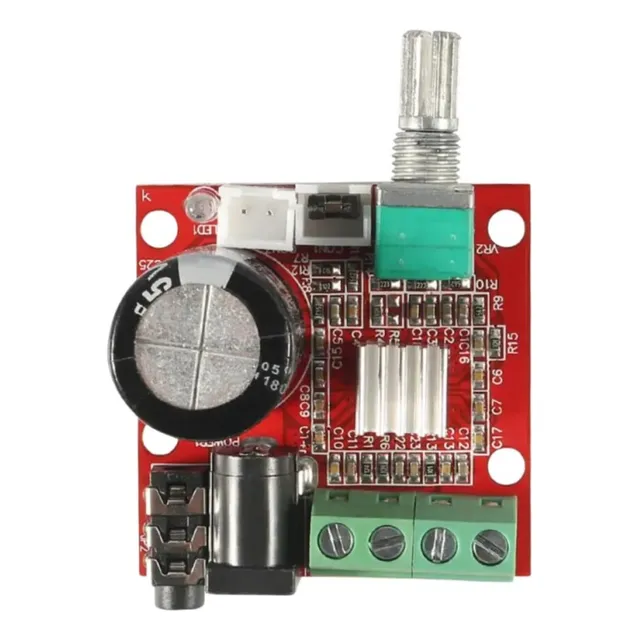 Amplificador De Audio Stereo Pam8610 Mini 2x10w 7.5-15v