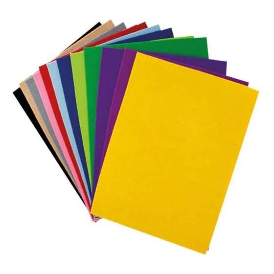 Fieltro Duro A4 Pqt X10 Colores Surtidos Lancer