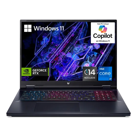 Notebook Predator Helios Neo 16 Ci7 13th 16gb 1TB Rtx 4060 cor preta