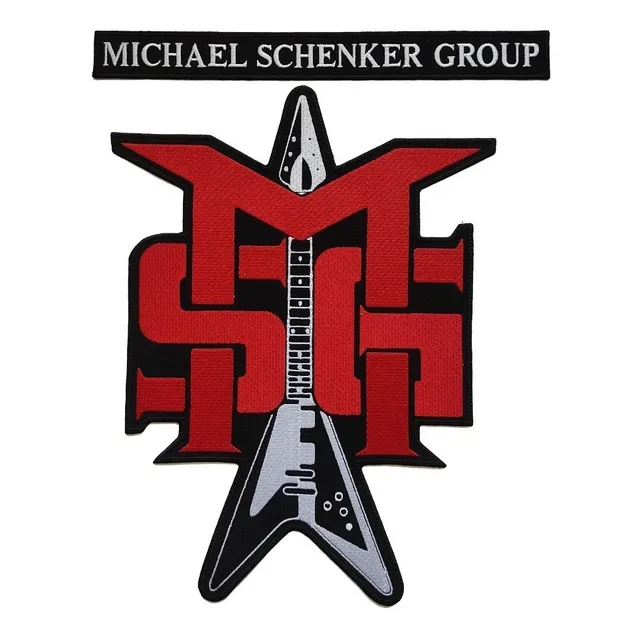 Parche Bordado Banda Msg Michael Schenker Group Hard Rock