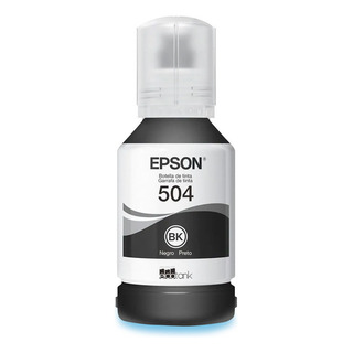 Refil De Tinta 127ml Epson Preta T504122 Tinta Preto Refil De Tinta 127ml Epson Preta T504122 Tinta Preto
