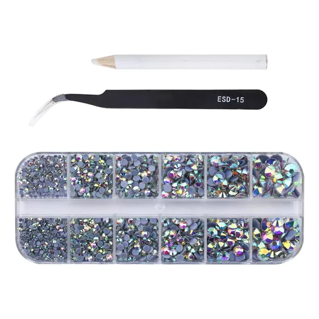 Diamantes De Imitación For Uñas Maquillaje Ojo Cara Diente