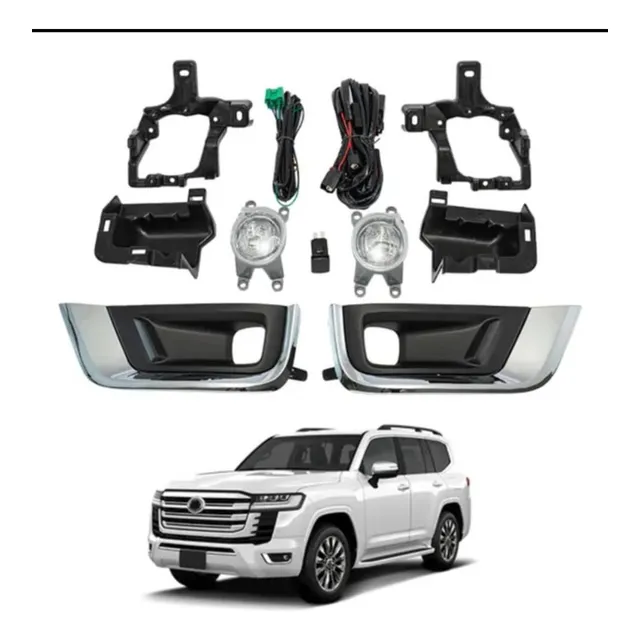 Kit Carellos Faros Neblina Lc300 Land Cruiser 2021 2023 2024