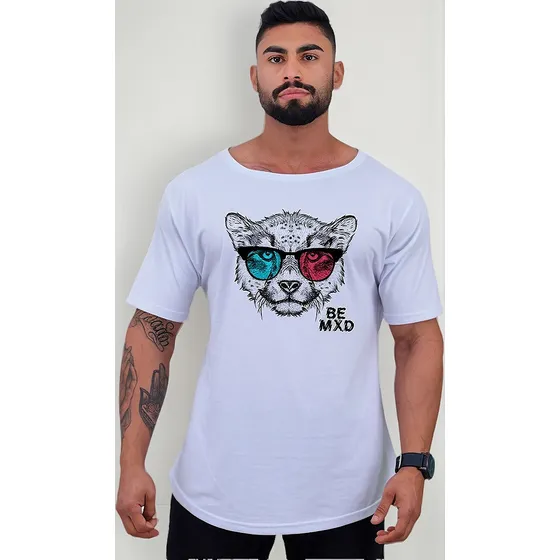 Camiseta Morcegão Masculina Unitária Estampas Diversificadas