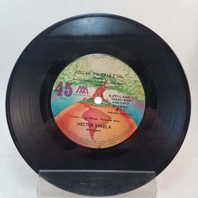 Hector Varela - Azucar, Pimienta Y Sal - Vinilo Simple - Mb