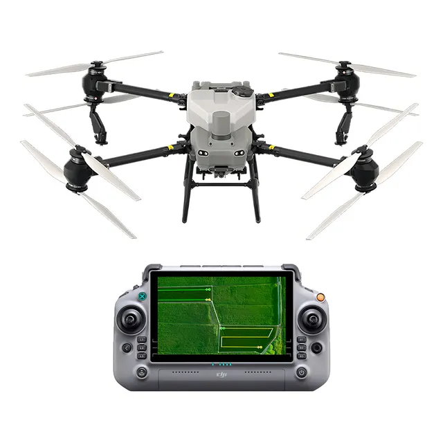 Drone Agricultura Dji Agras T50 Con 3 Baterías De Vuelo Color Gris