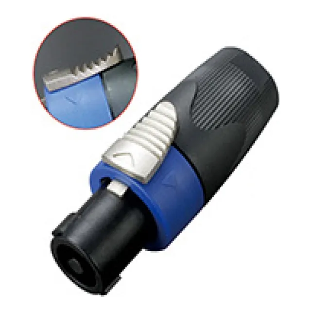 Conector Venetty Speakon Buena Calidad ( Nl4 ) ( 32 Piezas )