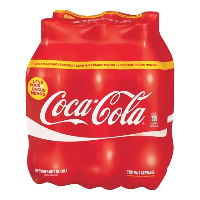 Coca Cola Original 600ml Fardo (6) Unidades