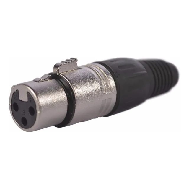100 Conectores Canon Hembra Xlr Proel Xlr3fv(100pzas)