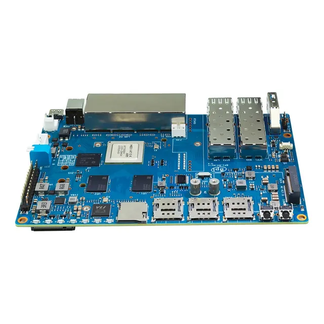 Para Banana Pi Bpi-r4 Mediatek Mt7988a Arm Cortex-a De Cuatr