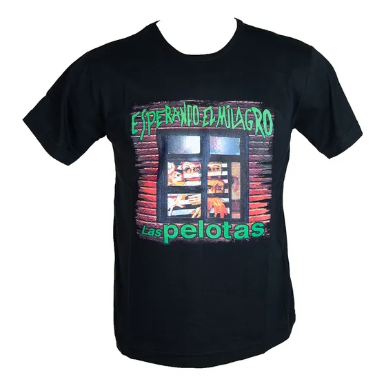 Las Pelotas Esperando El Milagro Remera Algodon Rock