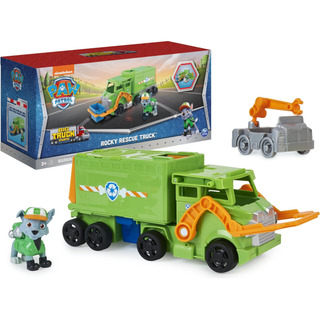 Paw Patrol, Camiones De Juguete Transformadores Rocky De Big Paw Patrol, Camiones De Juguete Transformadores Rocky De Big