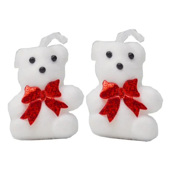 Decoración Adorno Arbol De Navidad Muñecos X 2 Unidades