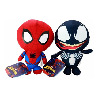 2 Peluches Petit Spiderman Venom Hombre Araña Spider Marvel 2 Peluches Petit Spiderman Venom Hombre Araña Spider Marvel
