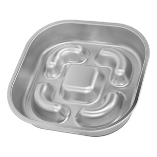 Cuenco Para Perros Slow Feeder, De Acero Inoxidable, Antides Cuenco Para Perros Slow Feeder, De Acero Inoxidable, Antides
