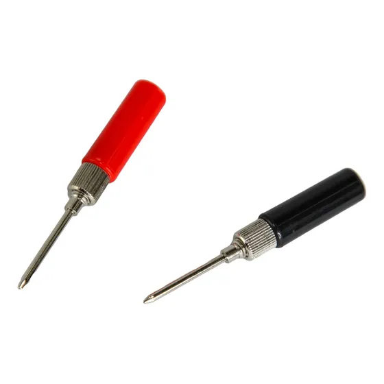 Puntas Tester Multimetro Prueba Corta 2.7cm 6cm X 10u Htec