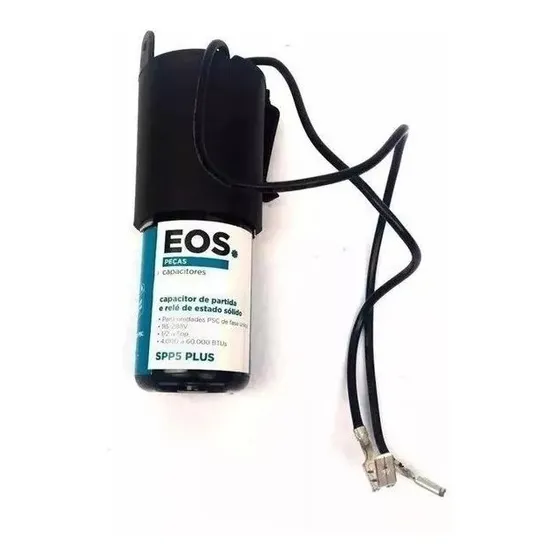 Capacitor De Partida P/ Destravar Compressor Até 60.000 Btus