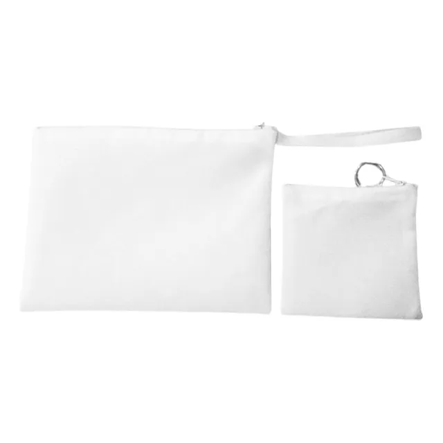 10 Necessaire Para Sublimação 15x20 Cm + 10 Porta Moedas 10x 10 Cm