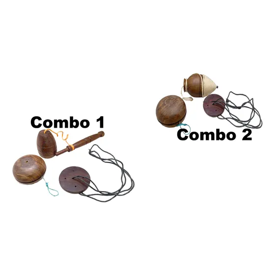 Juego Tradicional Artesanal P/ Jugar O Regalar (3 Juegos)