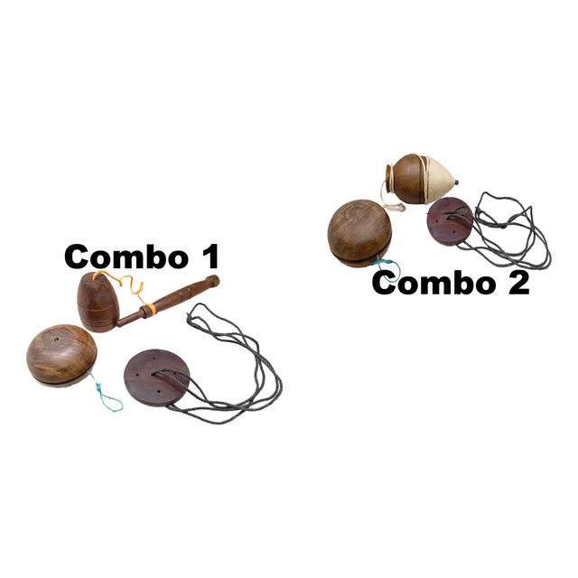 Juego Tradicional Artesanal P/ Jugar O Regalar (3 Juegos)