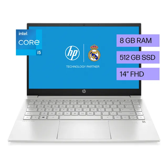 Notebook HP Pavilion 14-dv2001la, Intel Core i5, 8 GB, 512 GB SSD, 14" FHD, Windows 11 Home