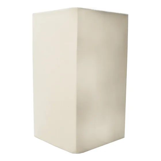 Cupula De Abajur 23x13x13cm Tecido Retangular 4,1cm Ref 49
