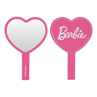 Miniso Espejo De Mano Barbie Corazón Sintético Rosa Miniso Espejo De Mano Barbie Corazón Sintético Rosa