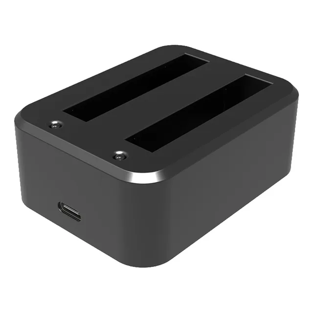 Cargador Doble De Batería Compatible Con Insta360 X3