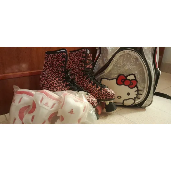 Patines Artisticos Ez Life + Protectores Varios + Mochila