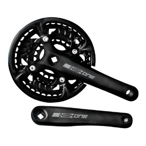 Pedivela De Bike High One 170mm Triplo 22/30/40 Alumínio