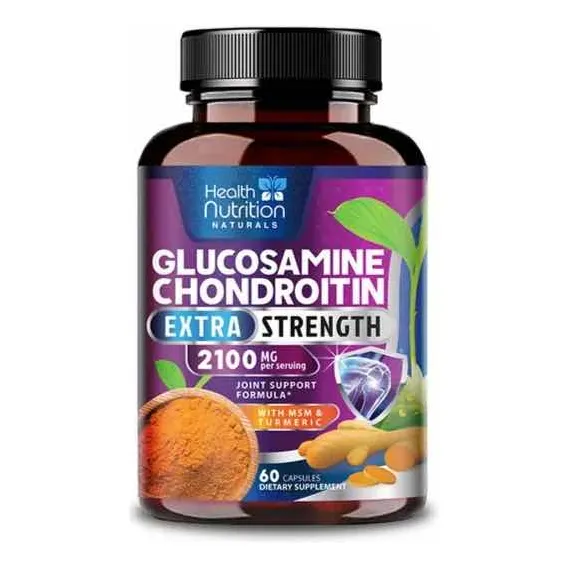 Glucosamina, Msm, Chondroitin, 2.100mg Dolor Articulaciones