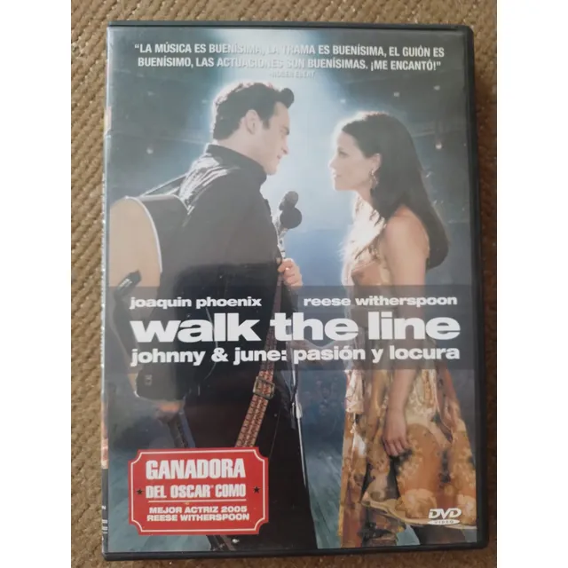 Dvd Walk The Line Johnny & June: Pasión Y Locura