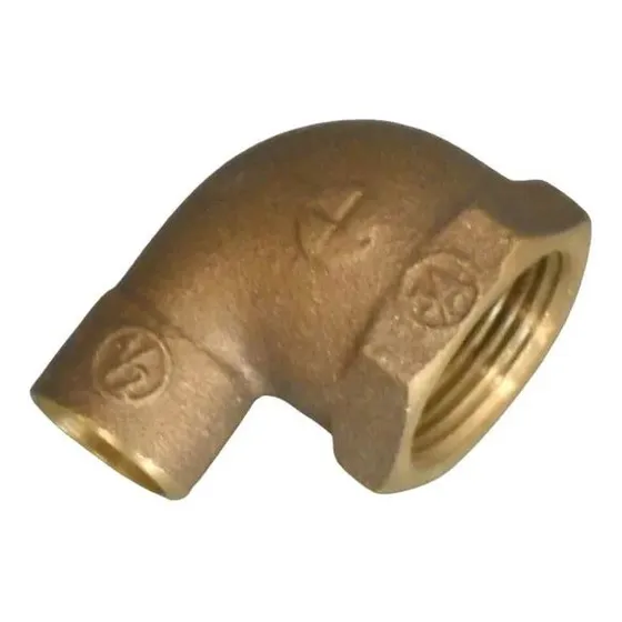 Codo Bronce So-hi 1/2  X 3/4''   Pack 5 Uni