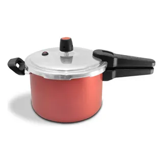 Panela PressĂŁo Fechamento Externo Antiaderente Cereja 4,5l Cor Vermelho Panela PressĂŁo Fechamento Externo Antiaderente Cereja 4,5l Cor Vermelho