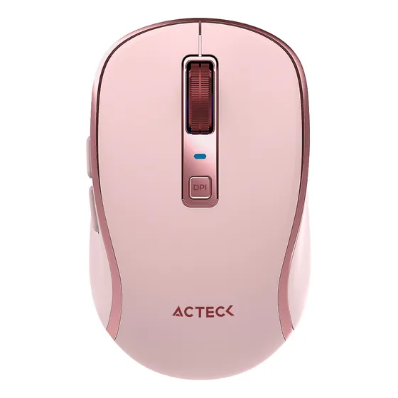 Mouse Ultraportable Multidispositivo Trippromi580 Recargable Color Rosa